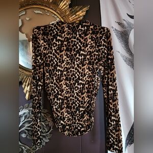 Forever 21 Leopard Print Bodysuit
